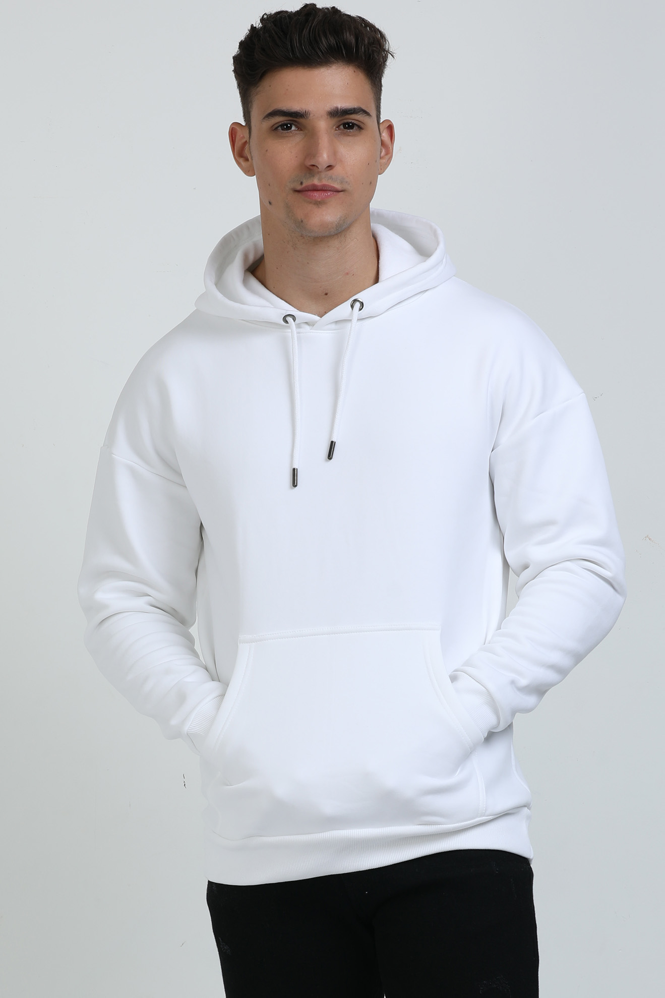 Oversized Hooded Sweatshirt - Various Seven