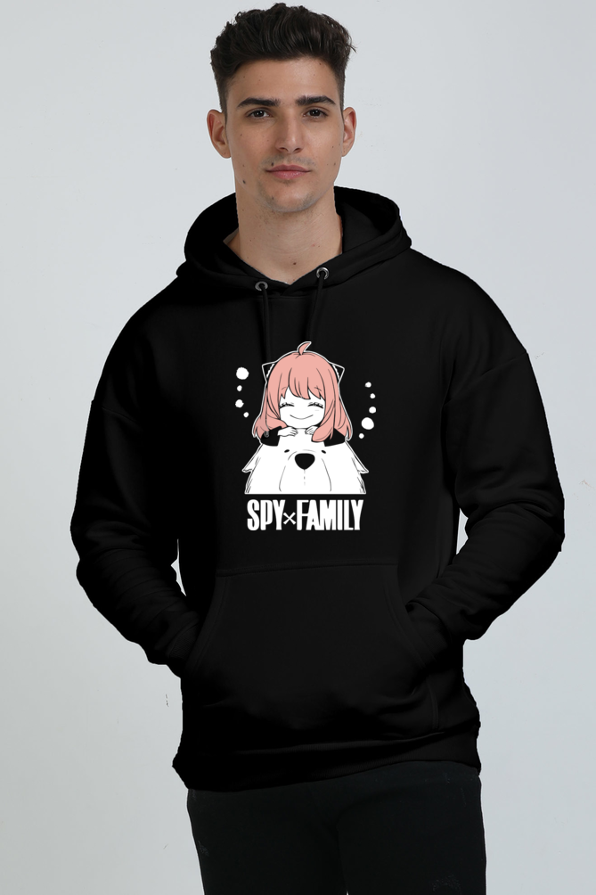 Unisex Spy Family Anya Graphic Printed Oversized Hoodie