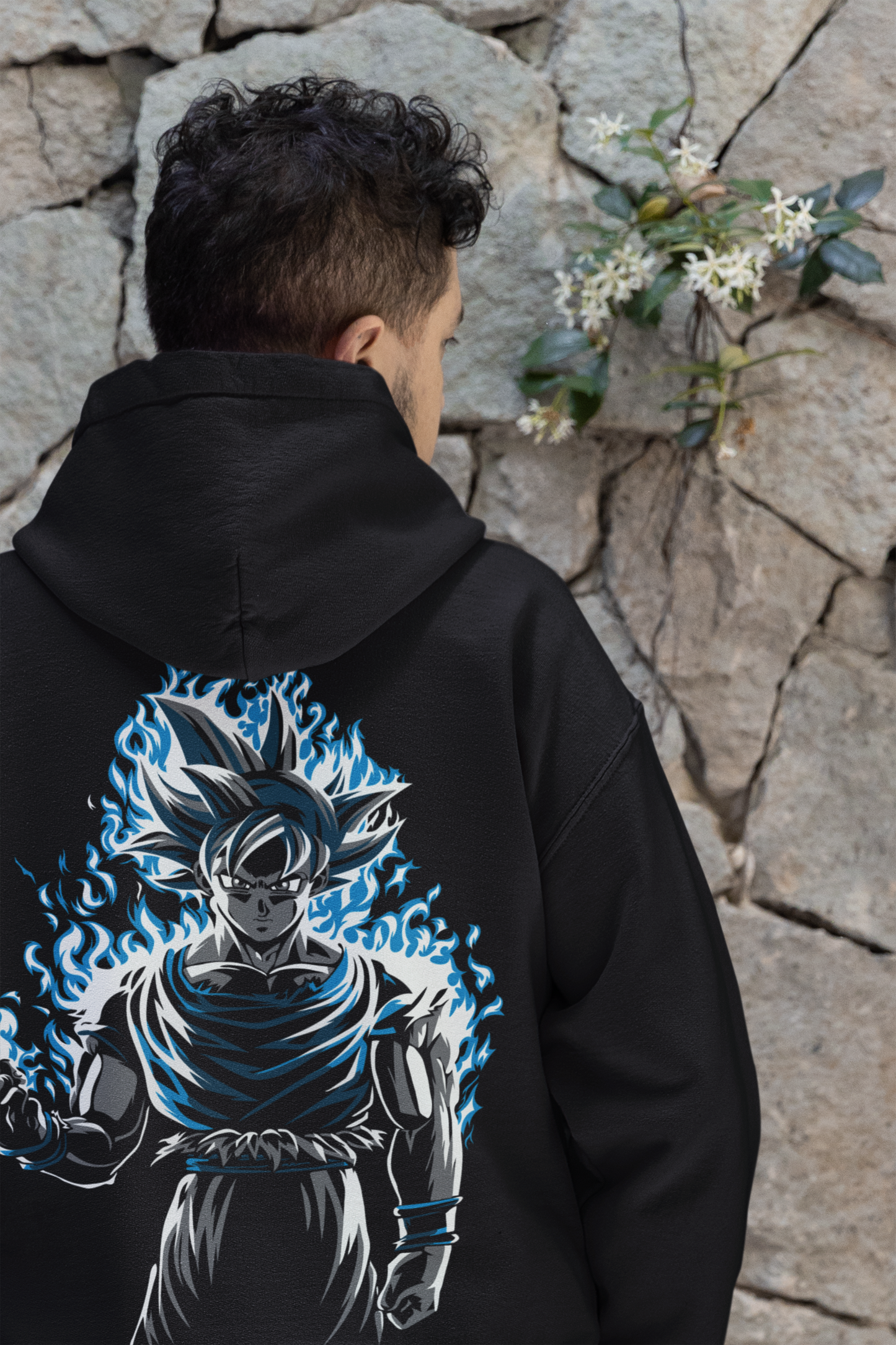 Unisex Goku - Dragon Ball Graphic Front - Back Printed Oversized Hoodie