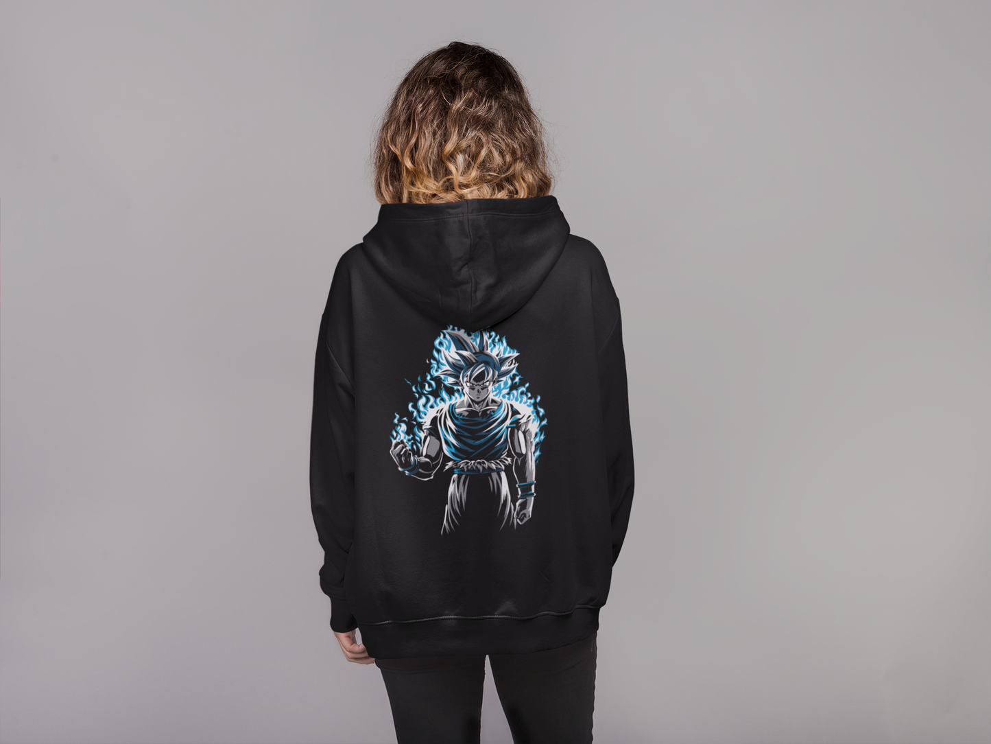 Unisex Goku - Dragon Ball Graphic Front - Back Printed Oversized Hoodie