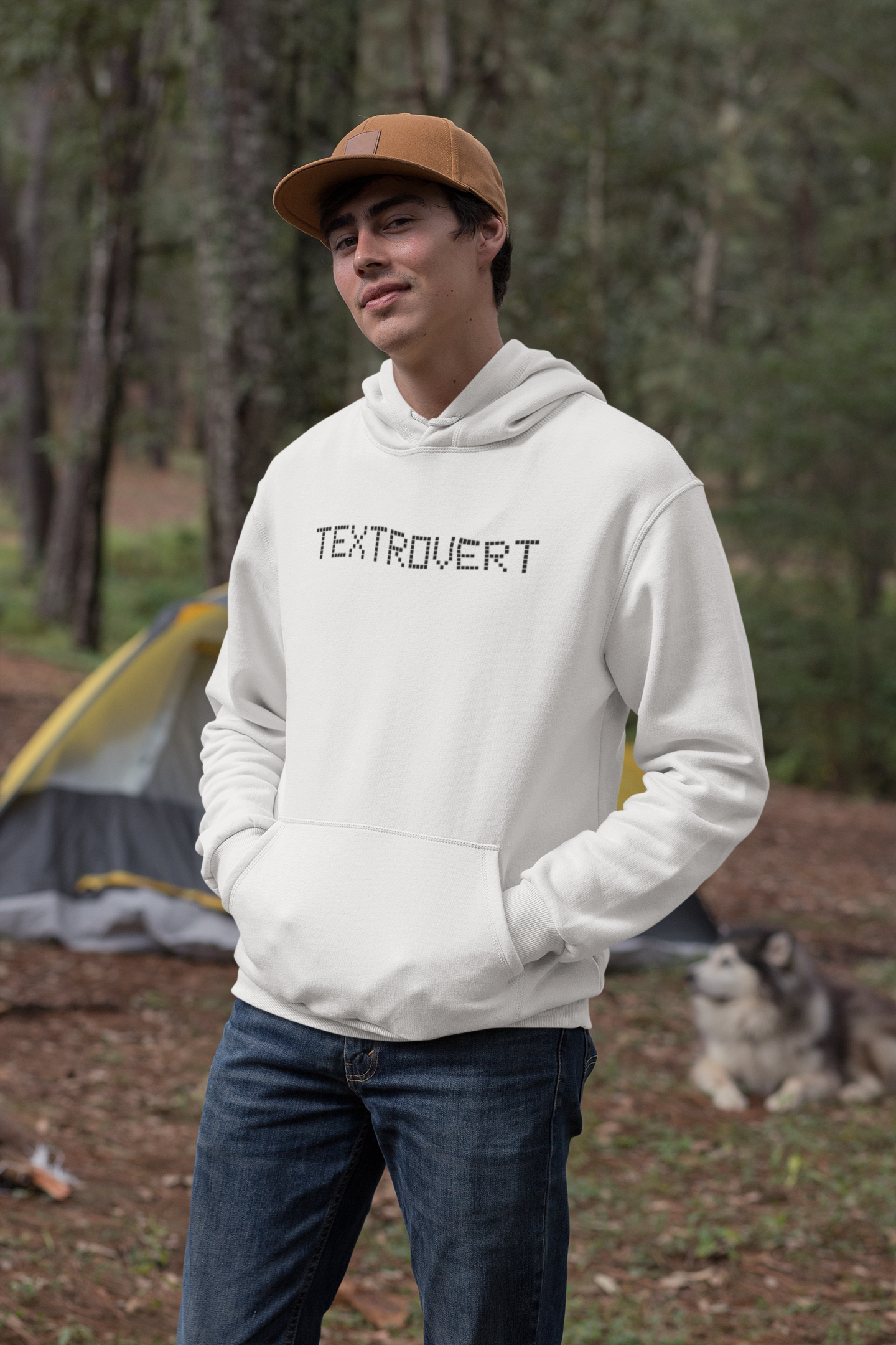 Unisex Textovert Graphic Printed Oversized Hoodie