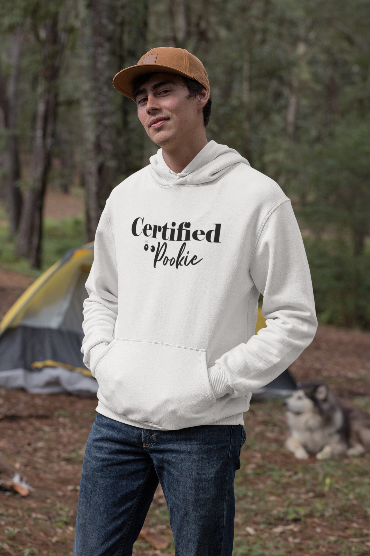 Unisex Certified Pookie Graphic Printed Oversized Hoodie